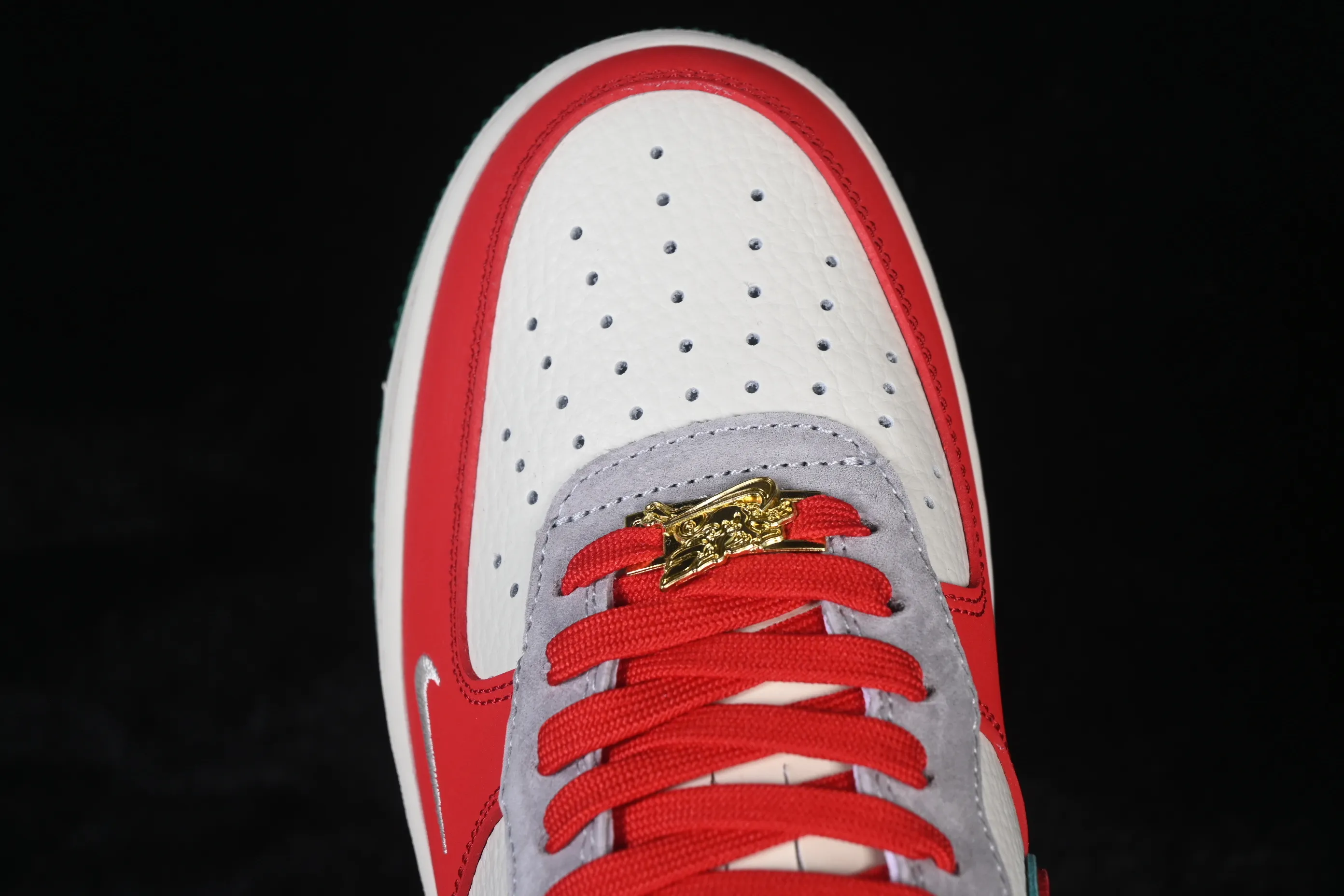 All categories Nk Air Force 1 Air Force series Nk Air Force 1 Low Air Force low top Nike Air Force 1'07 Low Year of the Horse limited edition Danfeng Silver Frost Air Force 1 low top casual sneakers NH0601-520